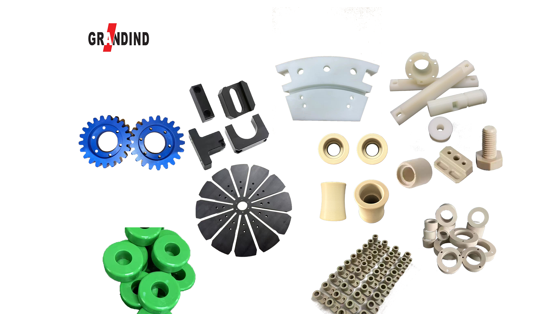 Composants en plastique de précision : PEEK, nylon, pièces CNC POM