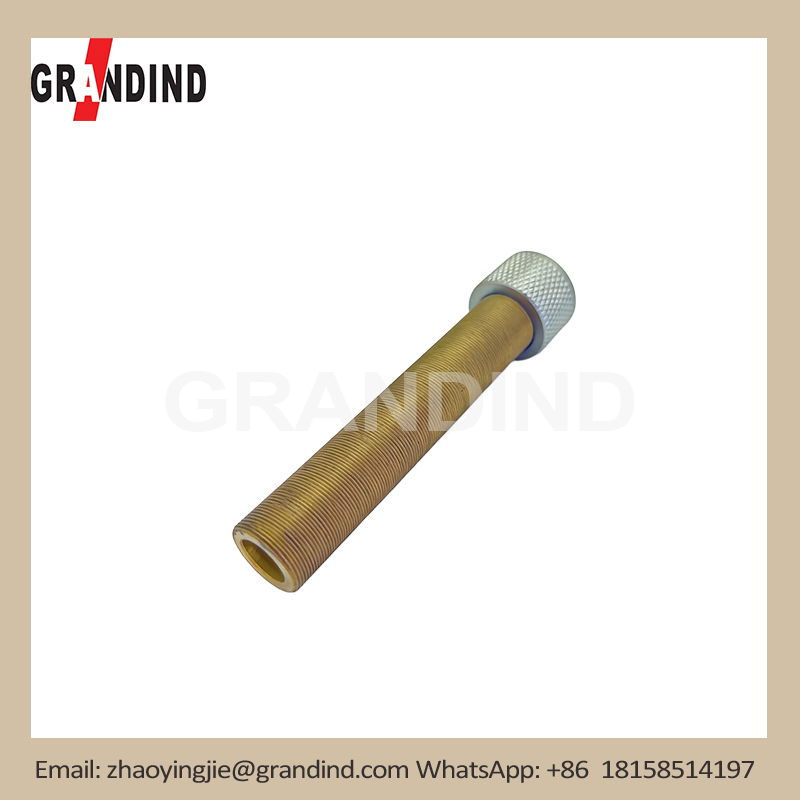 Maximisez l'efficacité avec un tube fileté en laiton usiné CNC avec capuchon moleté | Guide technique GRANDIND®