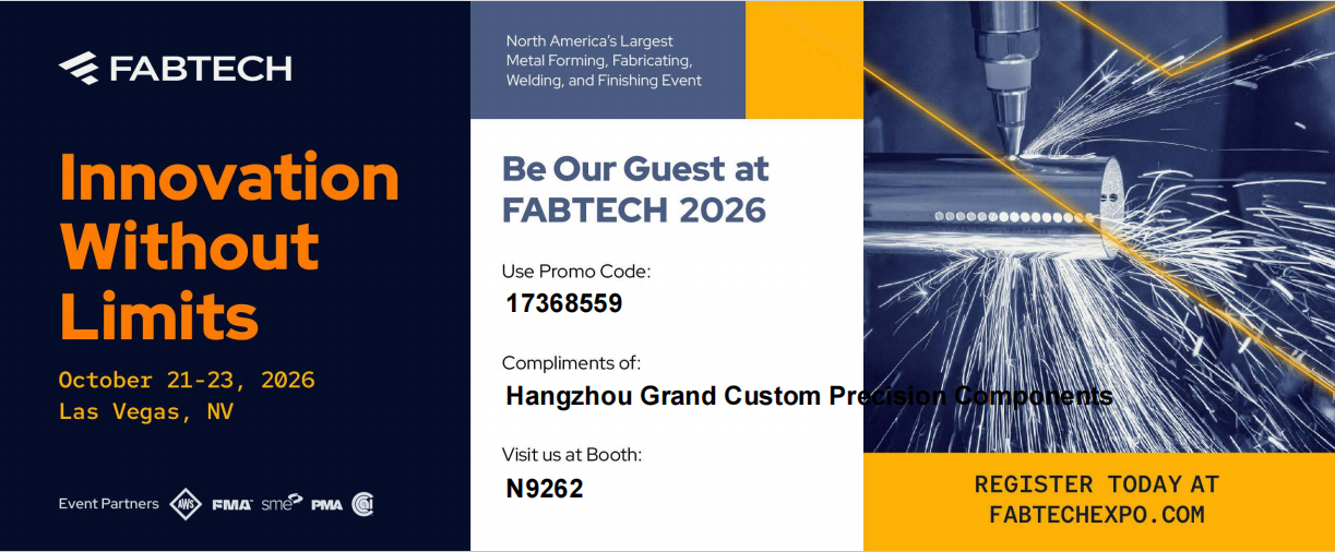 GRANDIND exposera au FABTECH 2026 Las Vegas